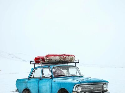 ai generated, nature, car wallpapers, vehicle, car, automotive, transportation, classic, luxury, old, vintage, winter, snow