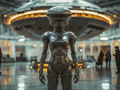alien, extraterrestrial, futuristic, space, ufo, sci-fi