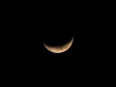 half moon, moon, night, nature, space, sky, astronomy, moonlight, crater, celeste, lunar, silence, crescent, atmosphere