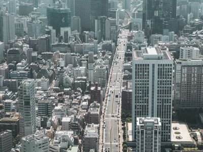 tokyo, architecture, skyscraper, big city, cityscape, city, building, road, outlook, japan