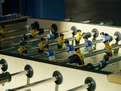 table football, soccer, game, break