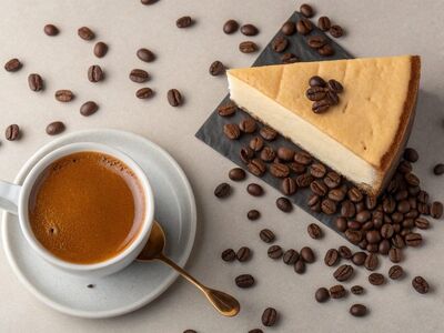 coffee, café, latte, cappuccino, espresso, barista, latte art, coffee beans, grinder, iced coffee, hot coffee, café interior, coffee shop, cozy café, coffee culture, breakfast, croissant, coffee lifestyle, caffeine, mug, coffee cup, takeaway coffee, americano, flat lay, cup, ai generated