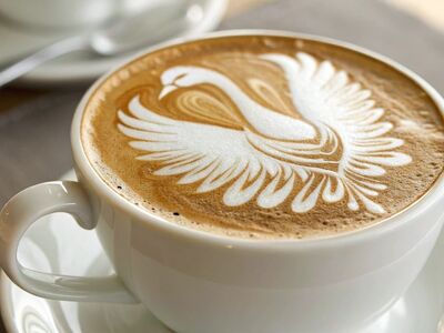 coffee, café, latte, cappuccino, espresso, barista, latte art, coffee beans, grinder, iced coffee, hot coffee, café interior, coffee shop, cozy café, coffee culture, breakfast, croissant, coffee lifestyle, coffee cup, caffeine, mug, takeaway coffee, americano, flat lay, cup, ai generated