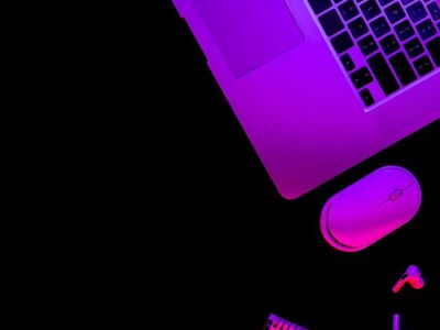 work, space, flat lay, space wallpaper, background, computer, laptop, light, headphones, modern, technology, digital, wireless, beautiful wallpaper, keyboard, device, audio, gadget, blue, sound, earbud, media, accessory, table, mouse