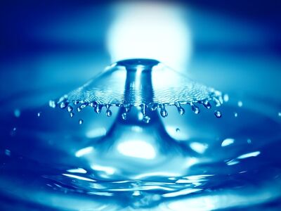 waterdrop, water, liquid, drop, fluid, splash, macro, closeup