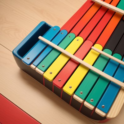 xylophone, colorful, musical instrument, wooden, children's toy, musical notes, etude, mallet, percussion, melody, education, teaching, music lesson, acoustic, keys, children's music, light, recreational, entertainment, texture, learning aid