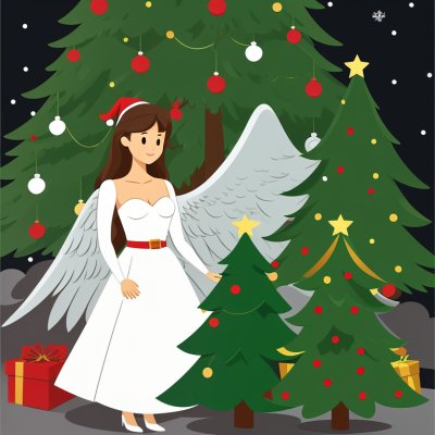 angel, christmas, christmas tree, fir tree, christmas tree decorations, christmas eve, church, christian, evangelical, jesus, advent, christmas time, advent season, christmas decoration, hymn book
