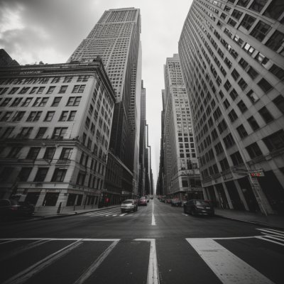 buildings, perspective, nyc, manhattan, newyork, city, america, architecture, skyscraper, street, fifth avenue, building, urban