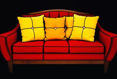 couch, living room, furniture, home, decor, seating, clip art, transparent
