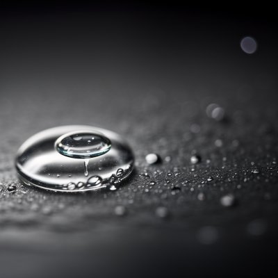 droplets, water droplet, contrasting water drop, artistic water droplet photography, who created