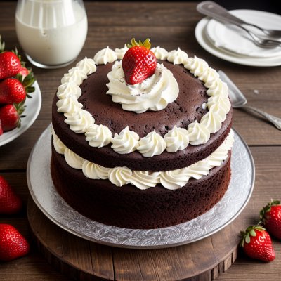 chocolate cake, whipped cream, strawberries, wooden table, dessert, lazy day, café, patisserie, flowers, nature, teacups, flower background, flower wallpaper, hot chocolate, festive, bread box label, beautiful flowers, chocolate shavings, sweet treat, sweet delight