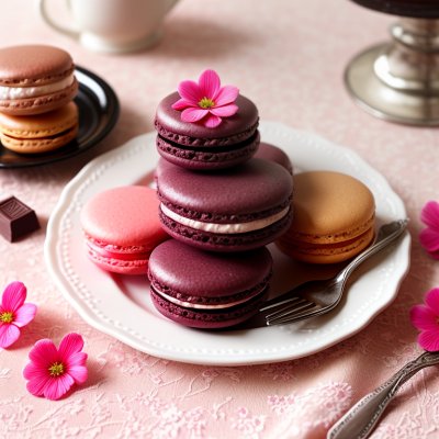 macarons, chocolate, dessert, nature, flower wallpaper, coffee beans, raspberries, flower, plate, dessert plate, baking, patisserie, decoration, rustic style, beautiful flowers, tempting, flower background, sweet, delicate, cream filling, sweetness, macaron, confectionery