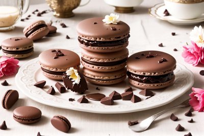 macarons, chocolate, dessert, nature, flower wallpaper, coffee beans, raspberries, flower, plate, dessert plate, baking, patisserie, decoration, rustic style, beautiful flowers, tempting, flower background, sweet, delicate, cream filling, sweetness, macaron, confectionery