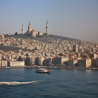 galata, galata tower, istanbul, turkey, city, river, sea, panorama, historic, blue, cloud, architecture, coast, old town, view, tourist attraction, shore, nature, cityscape, europe, major tourist destination