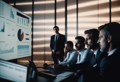 screen, technology, team, analysis, data, business, interactive, presentation, collaboration, digital, office, meeting, graphic, chart, communication, learning, group, modern, tech, innovation, ai generated