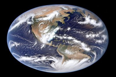 earth, planet, space, world, globe, clouds, continents, 3d