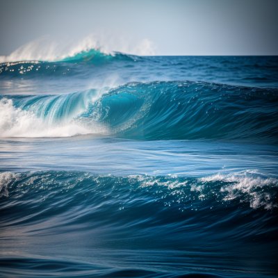 wave, ocean, sea, water, cyanotype, minimal, abstract, blue, texture, background, nature, pattern, surface, ripple, horizontal, coast, marine, calm, peaceful, serene, liquid, fluid, light, ai generated