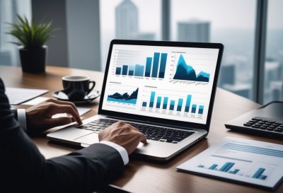 data, analysis, business, charts, graphs, analytics, finance, marketing, growth, strategy, report, laptop, office, work, corporate, technology, dashboard, planning, decision, investment, professional