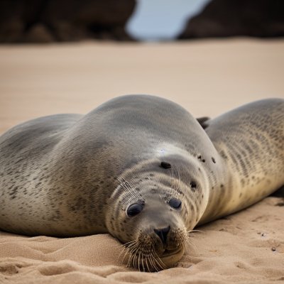 seal, beach, resting, animal, mammal, sleepy, nature, portrait, rock, sand, marine mammal, natural, relaxation, comfort, coastal, relax, drowsiness, sunset, rest, sea