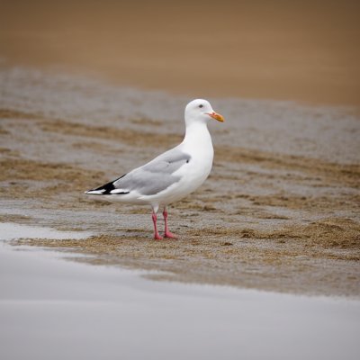 seagull, beach, water, bird, coast, nature, fauna, feathers, wings, beak, wildlife, coastal, bay, pond, boots, dock, ferry, solitude, silence, afternoon, reflection