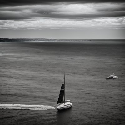 sea, coast, landscape, city, yachts, harbor, black and white, boat, mediterranean, dinghy, cityscape, nature, black and white photography, calm sea, jetty, view from above, long exposure, architecture, sky