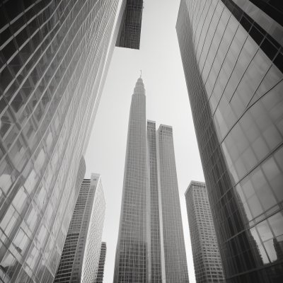 architecture, modern design, skyscraper, nature, abstract, blue sky, geometric, modern building, urban, construction, metal, industrial, perception, futuristic, space, texture, circle, sky, pattern, unusual, inspiration