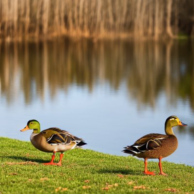 duck, pond, park, trees, nature, mallard, urban, buildings, grass, bridge, green, sun, sunny, feathers, tail, stranraer, stream, outdoors, united kingdom