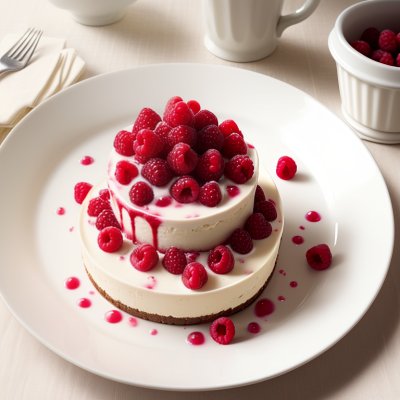 raspberries, food, dessert, ice cream, cheesecake, red fruit, dessert plate, mint garnish, vase with flowers, modern cuisine, gourmet, marble table, gastronomy, artistic presentation, dessert decoration, fresh fruit, red, nature, leaves, dessert sauce