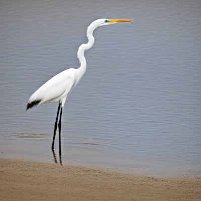 egret, bird, nature, wildlife, waterbird, shore, wading, surf, black beak, water, birding, white feathers, beach, sunset, marine environment, east, silence, animal, feminine