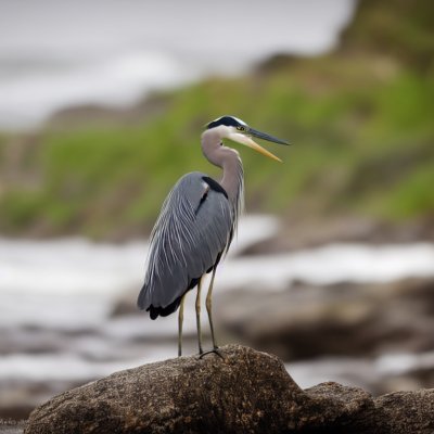 heron, bird, rock, coast, nature, water, tropical, summer, vacation, travel, tourism, asian, natural, wildlife, scenic, exotic, sand, mystical, relaxing, cozy