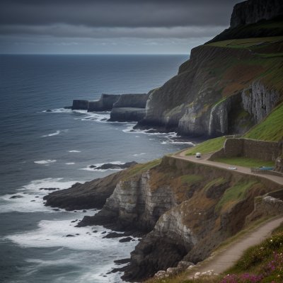 cornwall, cliffs, ocean, coast, ruins, sunset, mining, mediterranean, dramatic, medieval, history, british, english, drama, crazy waves, light, landscape, nature, waves, rocks