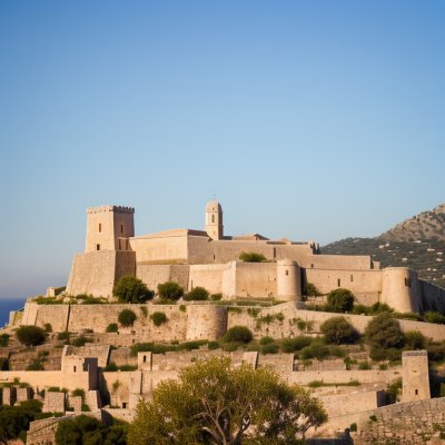 calvi, citadel, corsica, evening light, old town, blue hour, mediterranean, island, france, panorama, architecture, coastline, summer evening, mountains, rocks, fortress, main attraction, view, landmark
