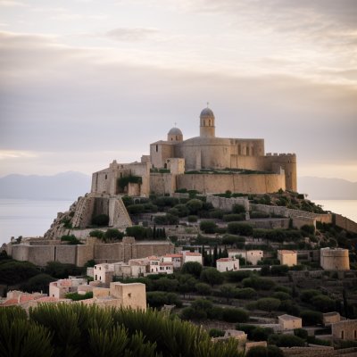 calvi, morning light, city, citadel, mediterranean, island, fortification, landmark, morning, blue hour, calm, sky, old town, summer, panorama, corsica, france, dawn, mediterranean climate, tourist attraction