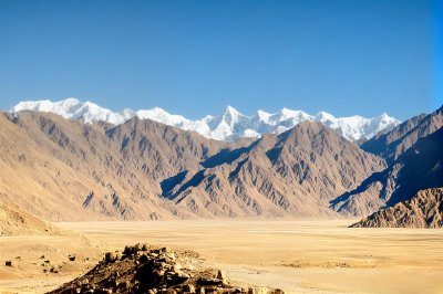 mountain, desert, karakorum, pakistan, nature, road, sky, snow, canyon, blue, shigar, gorge, sand, summer, travel, adventure, dramatic, view, excursion, beautiful