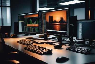 work environment, programming, computer screens, office, data visualization, technology, programming language, coding, dual monitor, software engineer, keyboard, notebook, office work, charts, office design, modern technology, data analysis, drinking coffee, data optimization, corporate environment