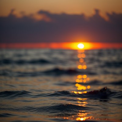 sunset, sea horizon, setting sunlight, sea surface, orange glow, calm sea, midwest, twilight, clear horizon, evening sky, ocean sunset, silent ocean, sea beauty, silence, horizon reflection, nature, calmness, cloudy sky, serenity, sunrise