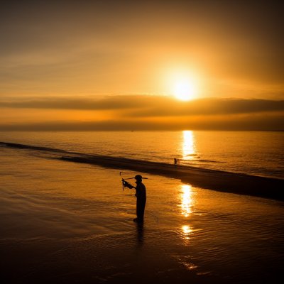 sunrise, morning, beach, sea, fishing, worker, landscape, travel, calm, vietnam, sunrise on beach, silhouette, water, golden, net, reflection, nature, beauty, light, tranquility, person