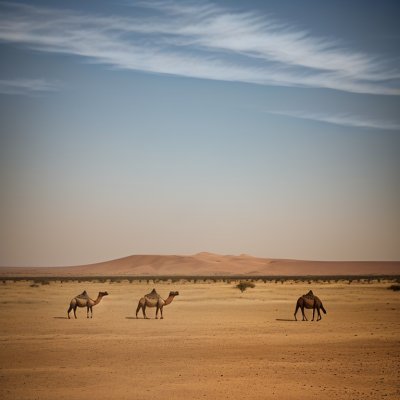 desert, camel, savanna, africa, sky, dry, nature, panorama, travel, landscape, solitude, space, adventure, exotic, horizon, isolated, calm, warmth, leisure