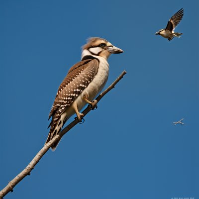 laughing kookaburra, bird, nature, wire, blue sky, perching, ornithology, wildlife, birds on wire, beak, avifauna, daylight, landscape photography, eyes, animal, outdoor, feathers, ecosystem, australian fauna