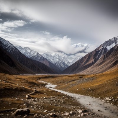 mountains, natural landscape, pakistan, himalaya, gilgit-baltistan, nanga parbat, stones, sky, clouds, landscape, accessibility, calm, adventure, emptiness, nature, rock, wilderness, climatic conditions, peace