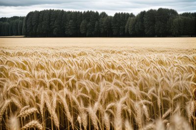 field, crop, grain, wheat, crop field, harvest, agriculture, nature, summer, countryside, farmland, arable land, blue sky, panorama, ecosystem, biome, cover, soil, ecological, agricultural landscape