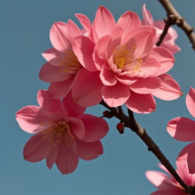 peach blossoms, spring, blooming, garden, flowers, petals, branch, pink, flora, detail, nature, summery, beauty, agriculture, plant, fruit, horizontal, outdoor, romantic, spring flowers