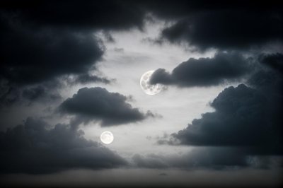 moon, clouds, night sky, glowing, full moon, dark night, astronomy, night panorama, nature, magic, travel, dreamy, beautiful, lonely, calm, mysterious, poetic, classic, eternal, night light, universe