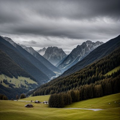 allgäu, mountains, oberstdorf, alps, valleys, dark mountains, clear sky, landscape, green meadows, morning, peaceful, blue sky, quiet place, rural, clouds, panorama, trettachtal, idyll, grass, agriculture