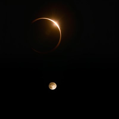 solar eclipse, astronomy, celestial event, moon phase, cosmic phenomena, sun, natural phenomenon, universe, crescent, astrophotography, light and shadow, sky observation, dark sky, silhouette, astral phenomenon, sky, visible stars, light reflection, celestial photography, natural magic