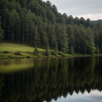 lake, forest, trees, nature, landscape, summer, reflection, calm, japan, tohoku, yamagata, outdoors, tranquil, wooded, conservation, relaxation, travel, far east, serene lake