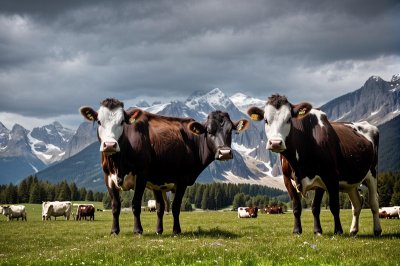 cows, mountains, pasture, cow, alps, animals, summer, farming, dairy cattle, cattle breeding, fodder, nature, view, hiking, herd, rural, mountain meadow, young, stroll, region, ecosystem
