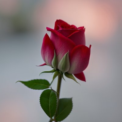 flower, rose, flower wallpaper, flower background, red, petals, beautiful flowers, blue sky, green, leaves, sky, blue, sunlight, garden, fragrance, nature, macro, beautiful, unique, rose blooms, botany, rose flower, delicate, growing, fresh