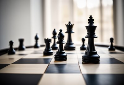 chess, chessboard, knight, king, queen, strategy, piece, game, game strategy, bishop, rook, contrast, black and white, move, tactics, endgame, focus, chess game, middlegame