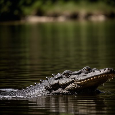 crocodile, lake, nature, wild, animal, water, sun, habitat, green grass, safari, reptile, calm, ecosystem, peaceful setting, natural setting, exotic, spontaneous, natural beauty, reflection, animal behavior, sunlight